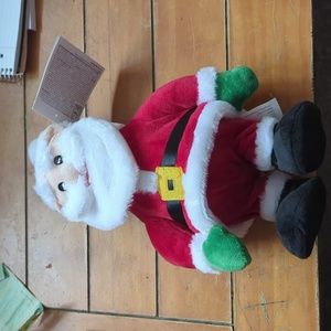 Singing and dancing Santa